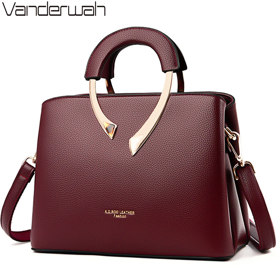 Luxury Bag Collection - GENUINE VANDERWAH High Quality Pu Leather