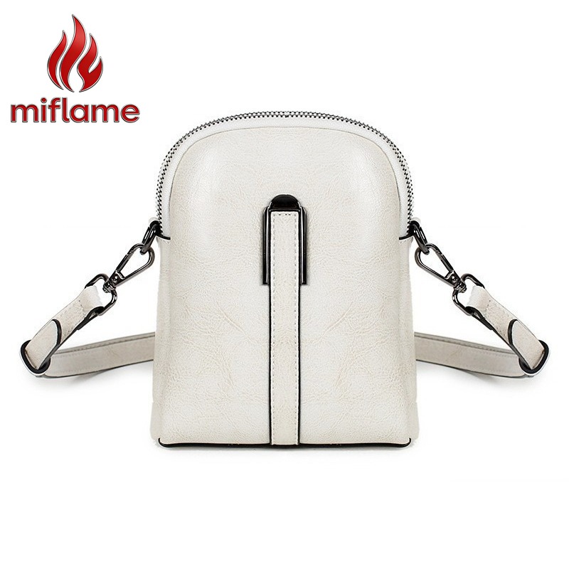 Quiet Luxury Bags Crossbody - Genuine Leather Shoulder Shell Bag for