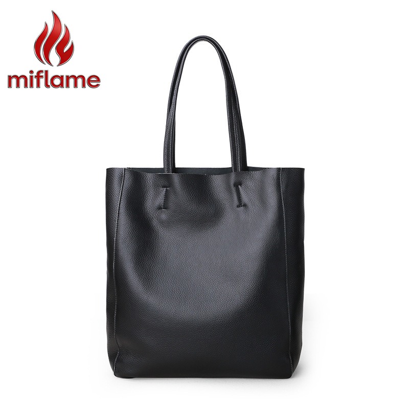 Quiet Luxury Bags Tote - Genuine Leather Shoulder Tote Bag for