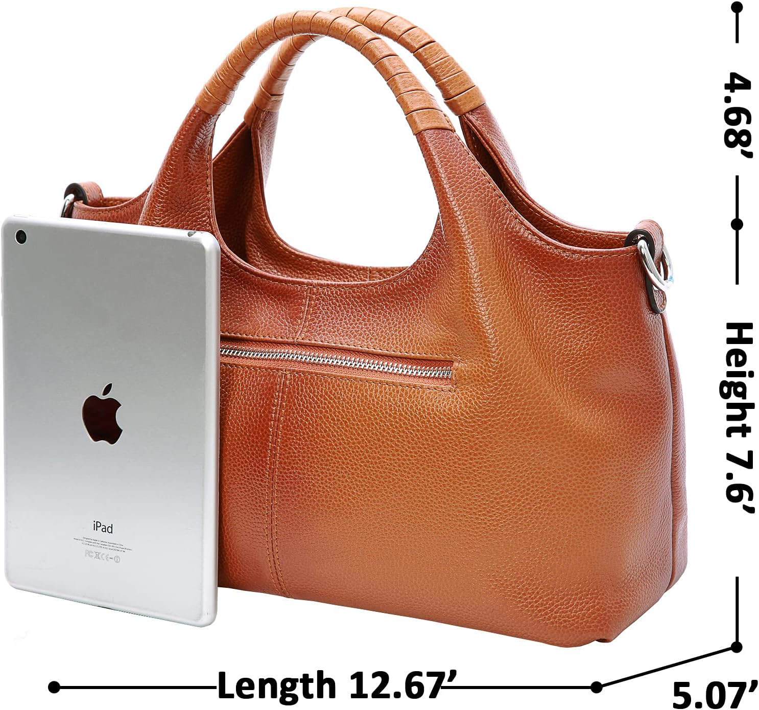 Genuine Leather Shoulder Bags  - Quiet Luxury Bags Tote recension och pris