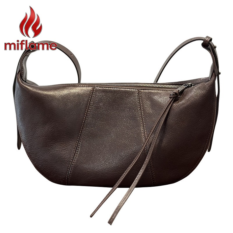 Genuine Leather Hobo Bag for W - Quiet Luxury Bags Crossbody recension och pris
