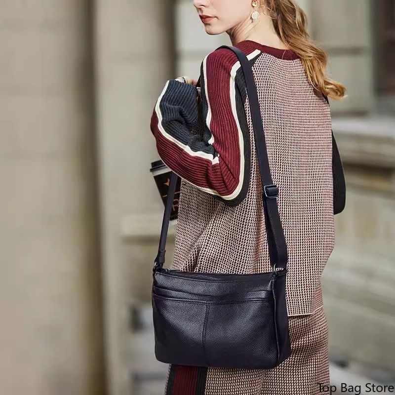 Genuine Leather Hobo Bag for W - Quiet Luxury Bags Crossbody recension och pris