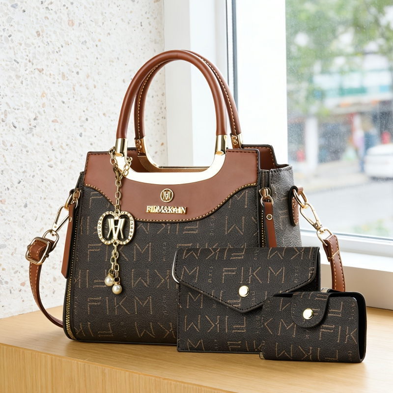 3-piece set of light luxury hi - Luxury Bags With Zipper recension och pris