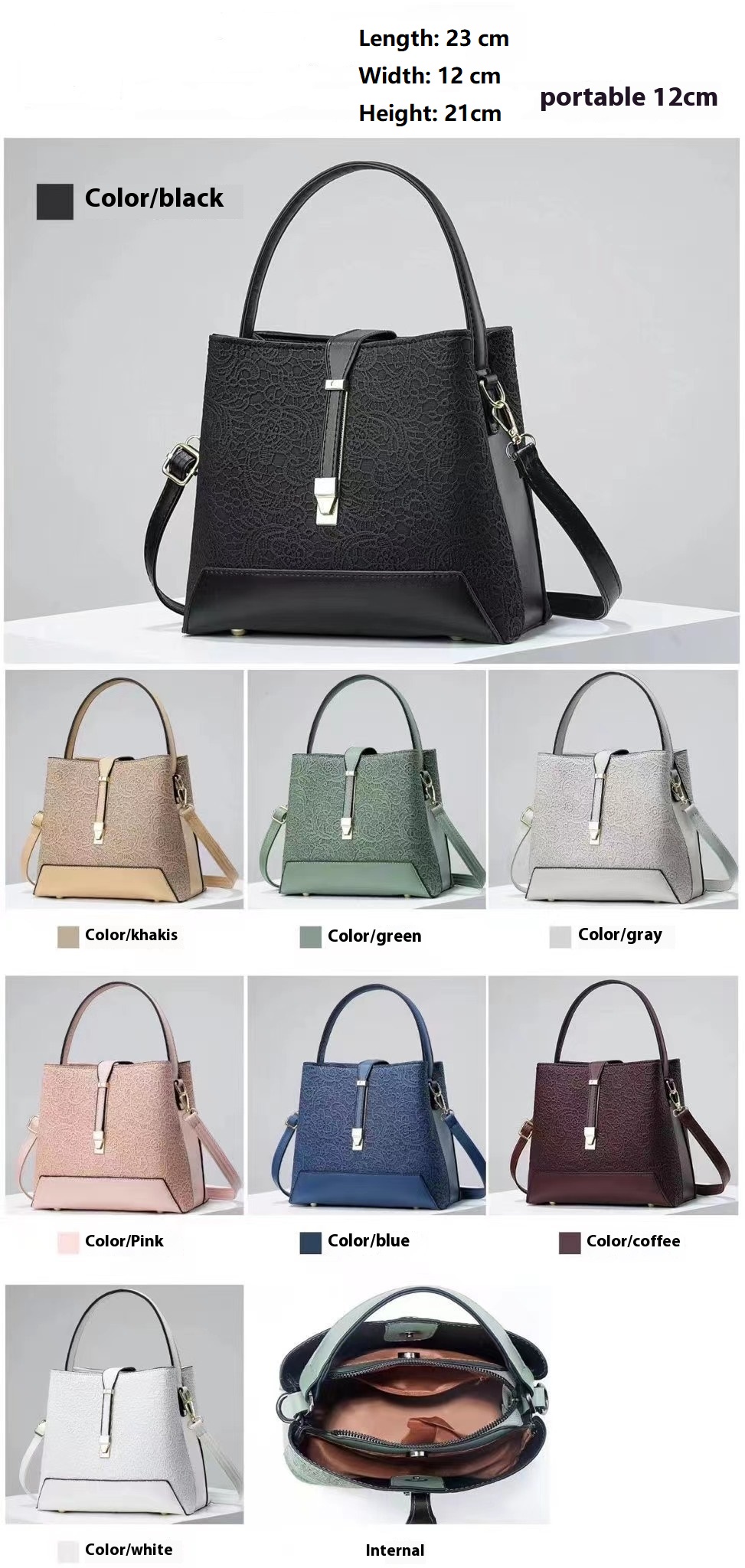 New Luxury Tote Bag Leather Cl - Luxury Bag Collection recension och pris