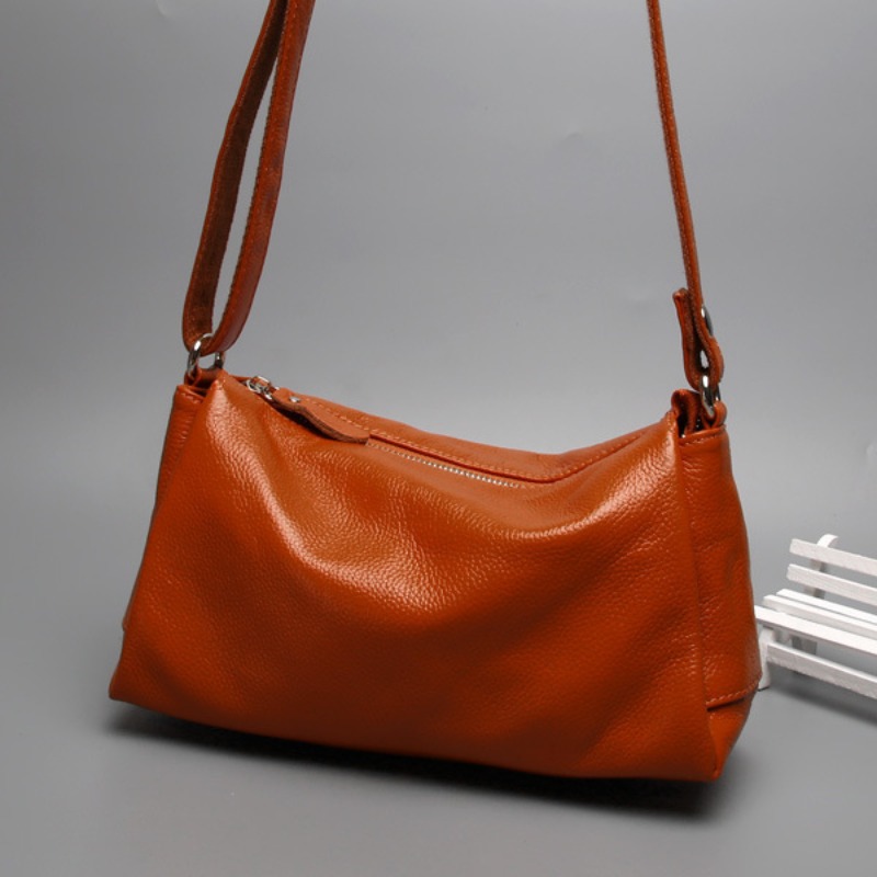 Genuine Leather Crossbody Bag  - Quiet Luxury Bags Crossbody recension och pris