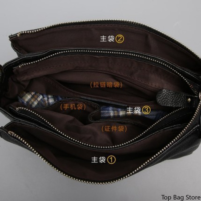 Genuine Leather Crossbody Bag  - Quiet Luxury Bags Crossbody recension och pris