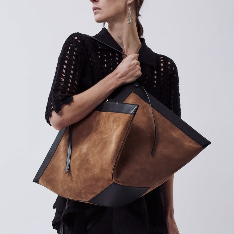 Oversized Wonton Faux Suede To - Luxury Bags Of 2026 recension och pris