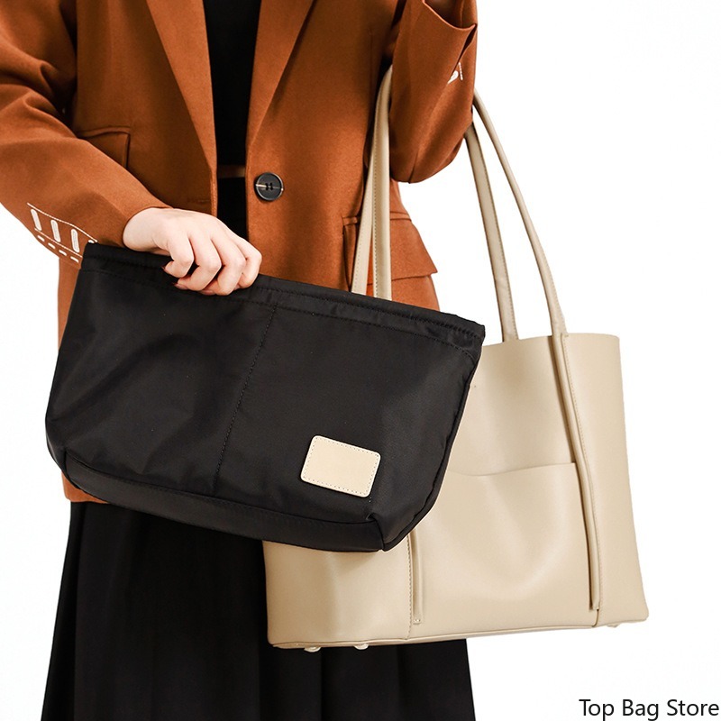 Genuine Leather Tote Bag for W - Quiet Luxury Bags Tote recension och pris