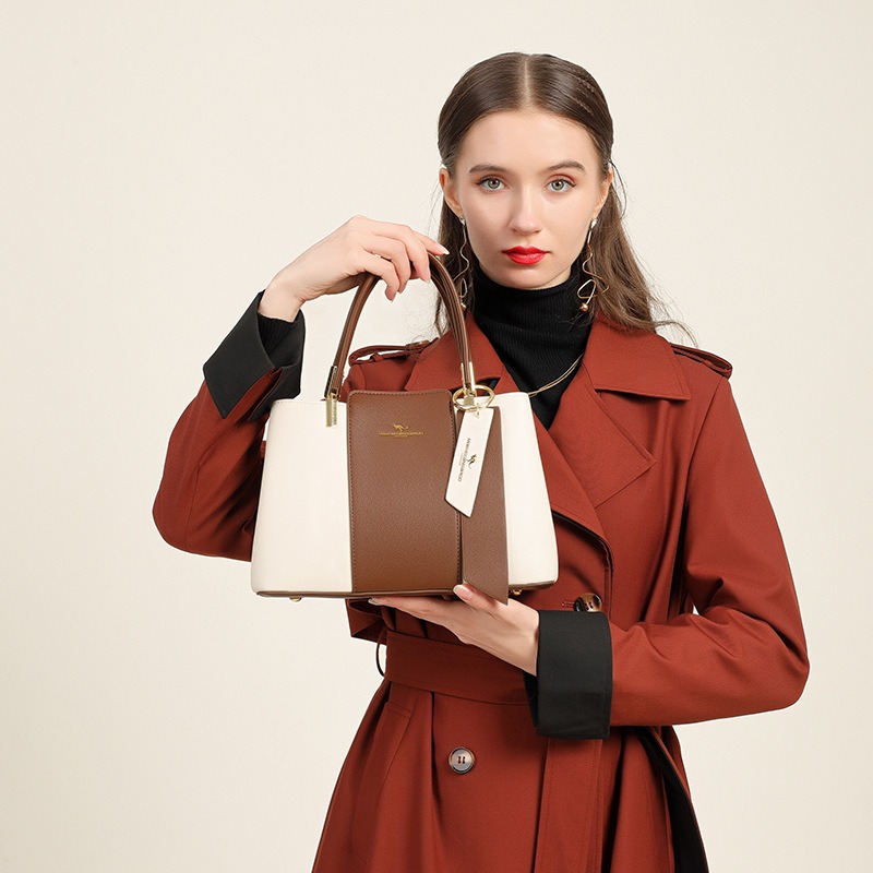 Genuine Leather Tote Bag for W - Quiet Luxury Bags Tote recension och pris