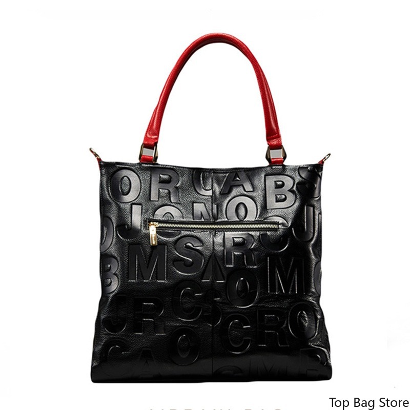 Genuine Leather Tote Bag for W - Quiet Luxury Bags Tote recension och pris
