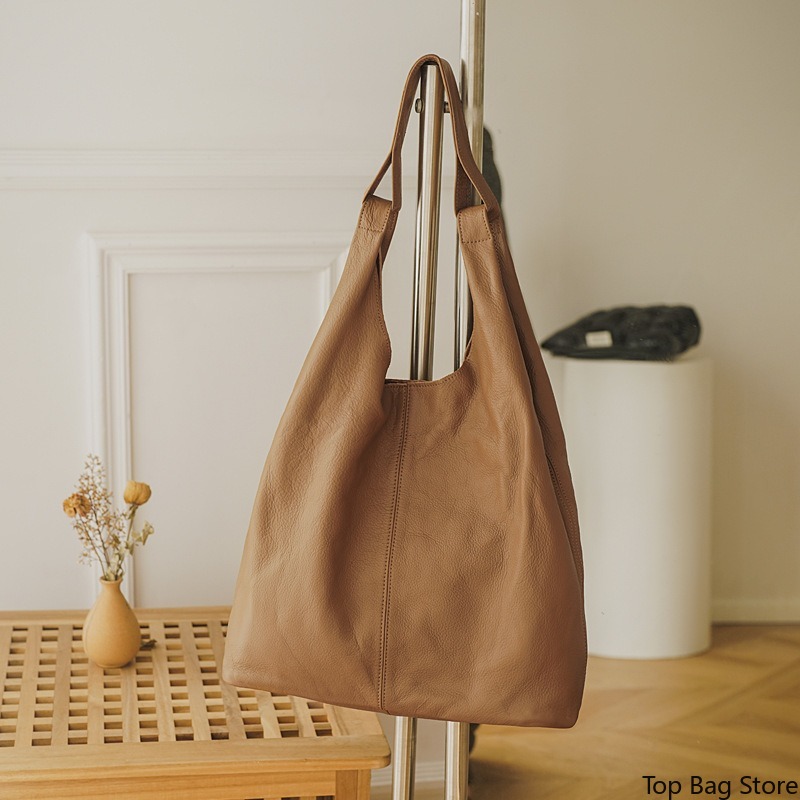 Women's Genuine Leather Should - Quiet Luxury Bags Tote recension och pris