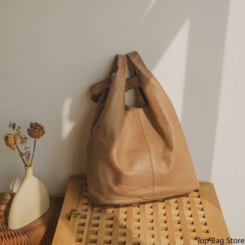 Women's Genuine Leather Should - Quiet Luxury Bags Tote recension och pris