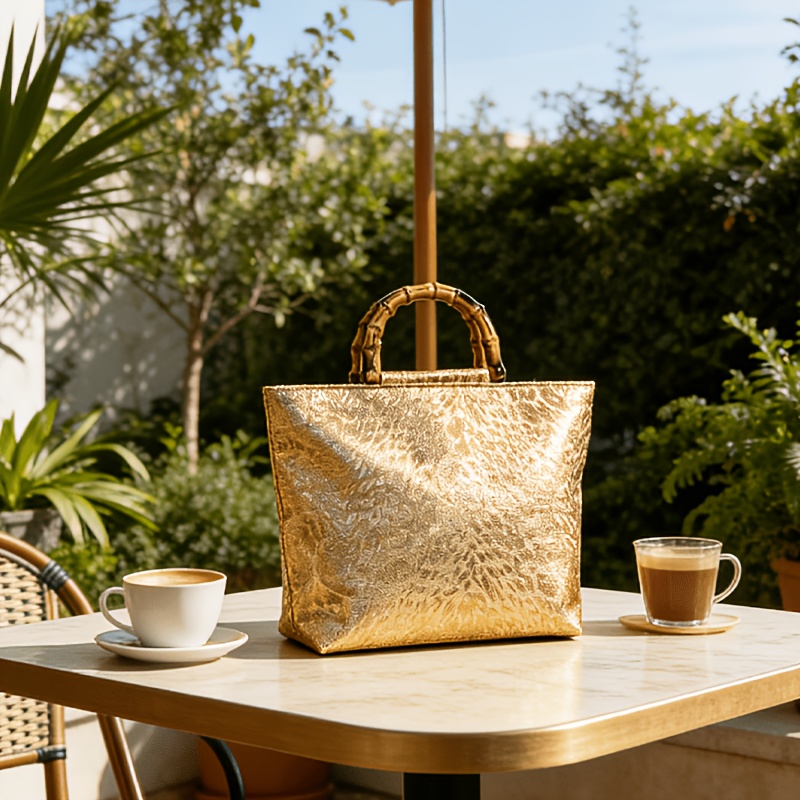 Light luxury metallic gold jac - Luxury Bag Collection recension och pris