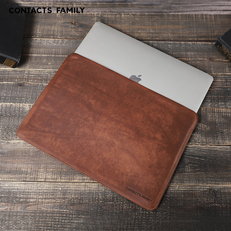 2026 Crazy Horse Leather Lapto - Briefcase Leather Slim recension och pris