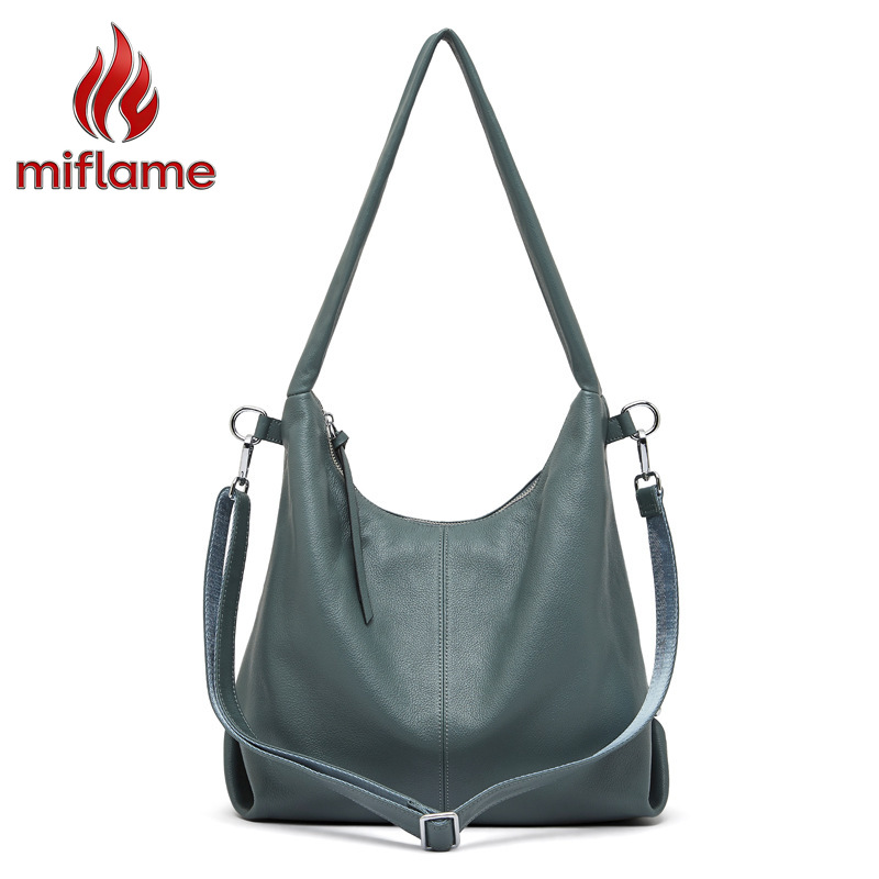 Genuine Leather Shoulder Tote  - Quiet Luxury Bags Tote recension och pris
