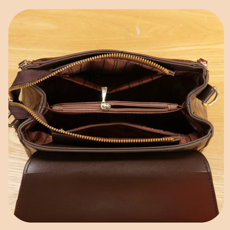 3-piece women's bag set, light - Luxury Bags With Zipper recension och pris