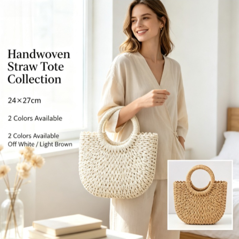 Bohemian Handwoven Hollow Moon - Luxury Bags Of 2026 recension och pris