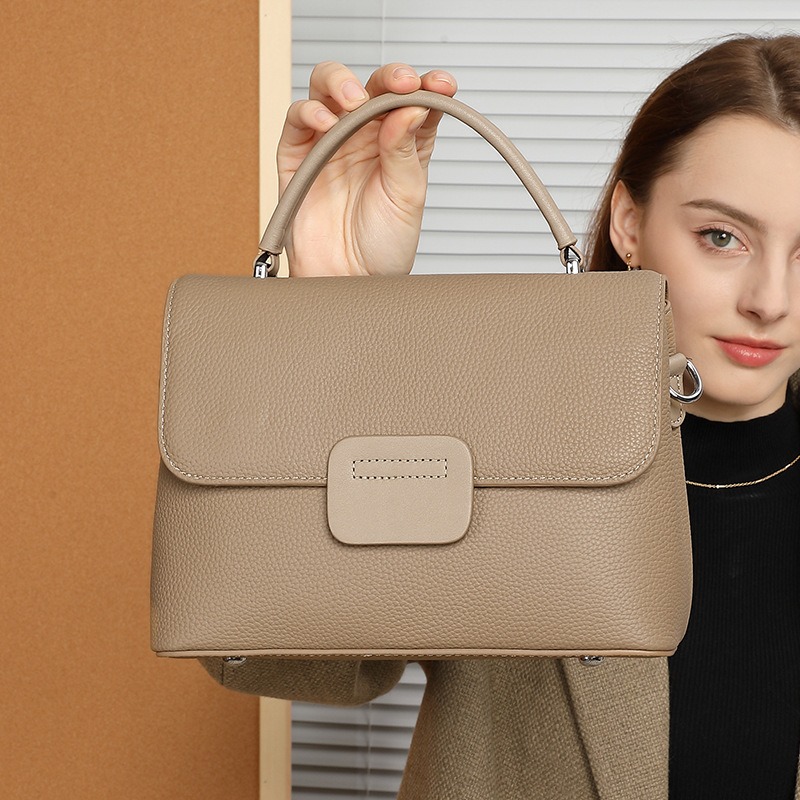 Genuine Leather Shoulder Bag f - Quiet Luxury Bags Crossbody recension och pris
