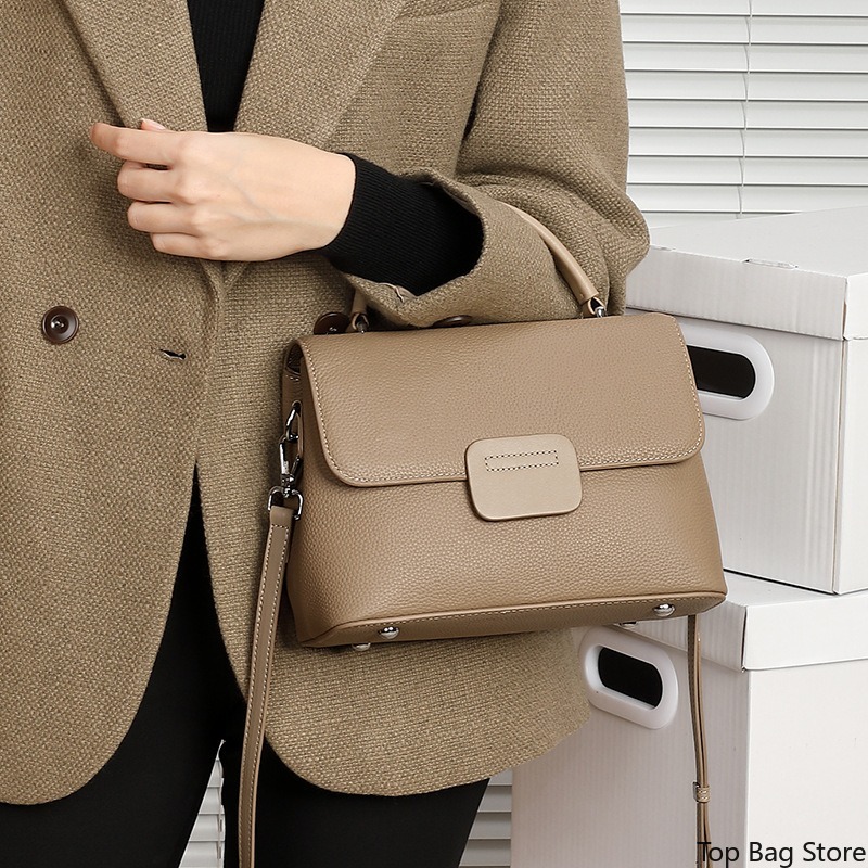 Genuine Leather Shoulder Bag f - Quiet Luxury Bags Crossbody recension och pris