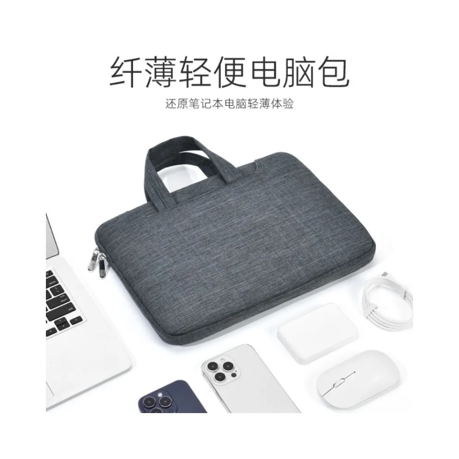 Slim Lightweight Premium Lapto - Briefcase Leather Slim recension och pris
