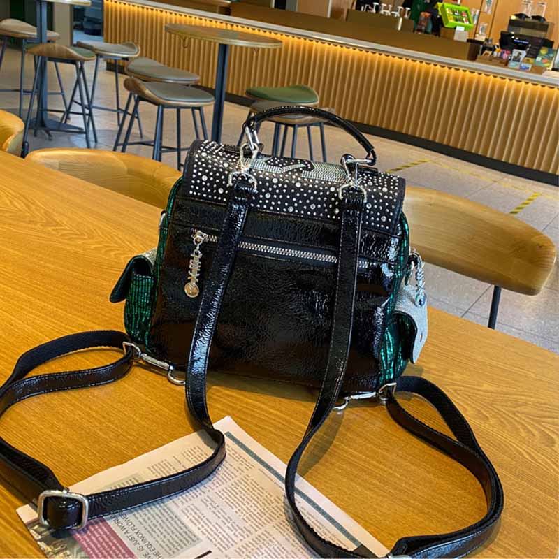 Fashion Women Backpack Big Cap - Luxury Bags With Zipper recension och pris