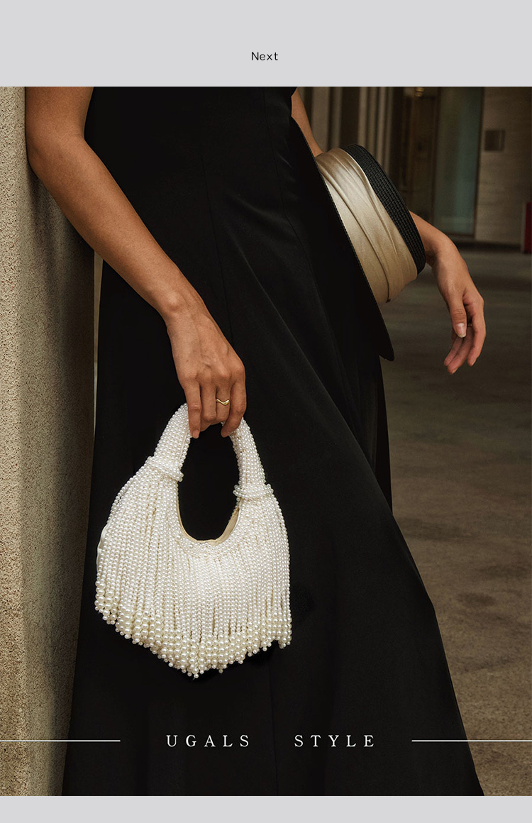 Design Handle Pearl Evening Cl - Luxury Bag Collection recension och pris