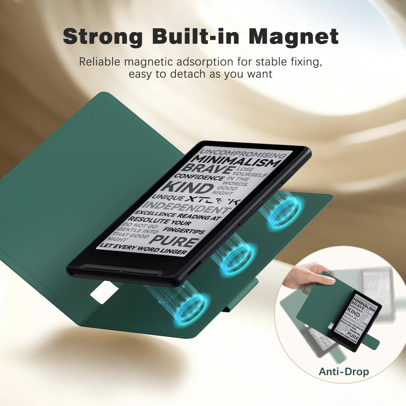 MoKo Magnetic Case for X4 E-Re - Briefcase Leather Slim recension och pris